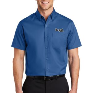 Regal Lakeland Port Authority® Short Sleeve SuperPro™ Twill Shirt - S664