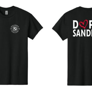 Doris Sanders Text Logo Screen Printed Gildan Cotton Tee - OP1 - G500