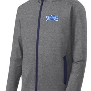 [Staff] Lake Gibson Middle Sport-Tek® Sport-Wick® Stretch Contrast Full-Zip Jacket - ST853