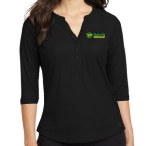 Highland City Elementary OGIO Women's Jewel Henley (Staff Only) - LOG104