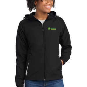 Highland City Elementary Sport-Tek Women's Colorblock Hooded Raglan Jacket (Staff Only) - LST76